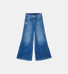 Jean flare fit lavage bleu moyen - D-Pam Diesel Kids