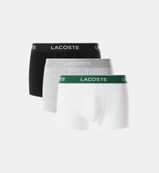 Lot de 3 boxers courts coton stretch Lacoste