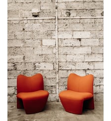 Paire de fauteuils Peter Wheeler Jakob N°453- Produit chiné Debongout