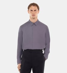 Chemise à pois en viscose Fursac