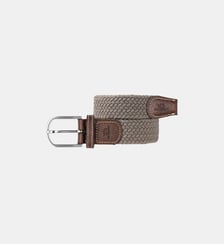 Ceinture tressée élastique unie Billybelt