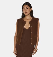Gilet Sans Manches En Coton Pierro Maison 123