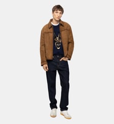 Blouson Loumy Cuir Suede Zadig&Voltaire