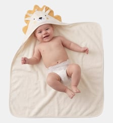 Cape de bain pur coton Garnier Thiebaut