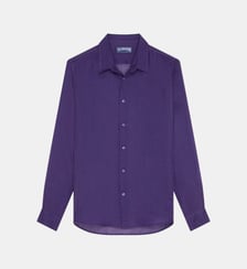 Chemise en ramie unie Vilebrequin
