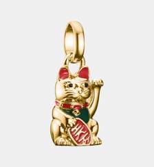 Pendentif Charm chat porte-bonheur multicolore Connect Thomas Sabo