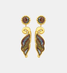 Boucles d'oreilles clip Angèle longues  - Angele Satellite