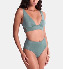 Bas de maillot de bain taille haute Aubade