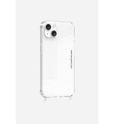 Coque de téléphone transparente anti-choc avec anneaux pour iPhone 15 Plus La Coque Française
