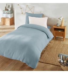 Housse de couette enfant unie gaze de coton La Redoute Interieurs