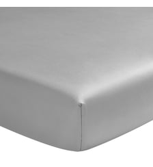 Drap housse uni en satin de coton bio, bonnet de 30cm, TEOPHILE Alexandre Turpault