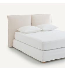 Tête de lit déhoussable, en coton et lin, AURORE AM.PM