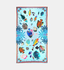 Foulard avec motifs colorés en viscose OCEAN DRIVE Wild