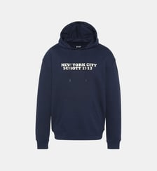 Sweatshirt imprimé cà capuche Schott