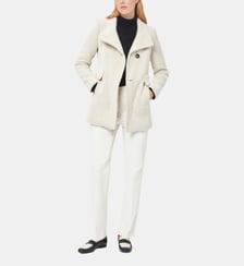Manteau trapèze Ali B mi-long Caroll