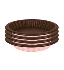 Dolce - Set 4 moules Tartelettes Cuisinox