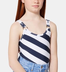 Maillot de bain 1 pièce rayé Michael Kors Kids