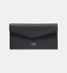 Enveloppe à rabat L en cuir  Lancel