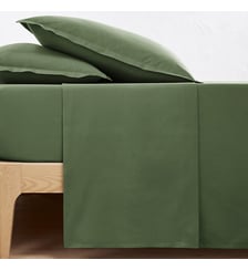 Drap plat uni percale de coton Scenario La Redoute Interieurs