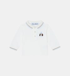 Polo -  coton broderie chien Tartine Et Chocolat