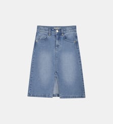 Jupe mi-longue en jean Michael Kors Kids