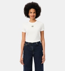 T-shirt jersey broderie Lacoste