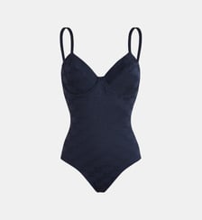 Maillot de bain une pièce à armatures Turtle Monogram Vilebrequin