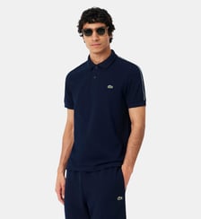 Polo regular fit bandes griffées Lacoste