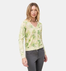 Gilet mveronica - Motif floral Caroll