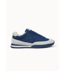 Sneakers retro-running en textile et suede Veloce Le Coq Sportif