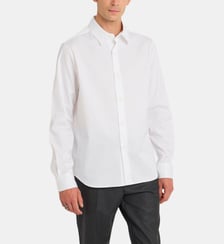 Chemise Tom slim en sergé de coton Agnès b.