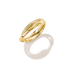Bague double avec zirconia Thomas Sabo