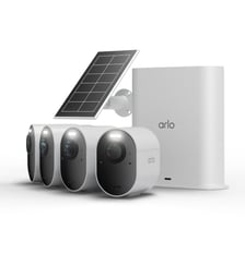 Caméra de surveillance Pack 4cam.ext. 4K Ultra3+panneau solaire Arlo
