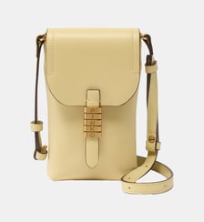 Pochette à bandoulière pour smartphone en cuir à logo Pinko