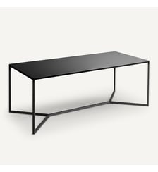 Table de repas, en métal acier, 6 à 8 couverts AM.PM