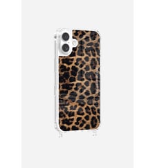 Coque de téléphone glossy léopard avec anneaux pour iPhone 16 Plus La Coque Française