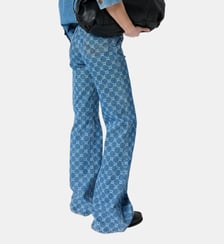 Jean flare à monogramme - ANNA Gerard Darel