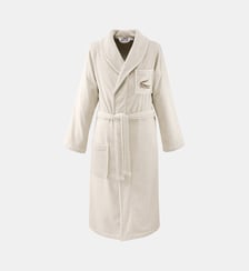 Peignoir de bain long en coton Lacoste Home
