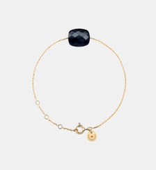 Bracelet, onyx, or jaune Morganne Bello