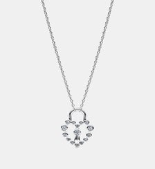 Collier avec Pendentif Cadenas Cœur Scintillant Pandora
