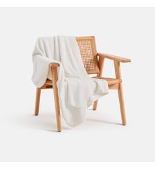 Plaid polaire polyester recyclé La Redoute Interieurs