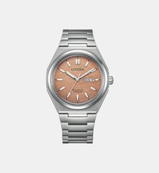 Montre Super titanium Orange AW0130-85ZE Citizen