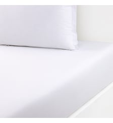 Drap housse en batiste de coton Yves Delorme