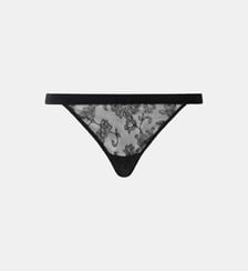 Tanga avec dentelle de Leavers Chantelle X