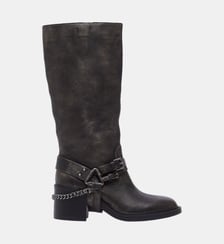 Bottes hautes en cuir brossée Liu Jo
