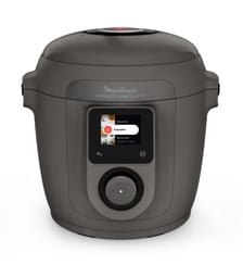 Cookeo CE821BF0 Cookeo Simplicity Gris foncé - 6L (jusqu'à 6 personnes) - 150 recettes Moulinex