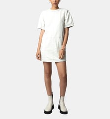 Robe Riddy Cuir Froissé Zadig&Voltaire