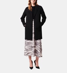 Manteau Matila noir Zapa