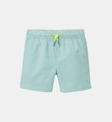 Short de bain en seersucker Cyrillus