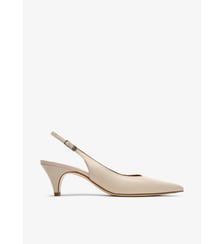 Roki - Slingback En Cuir Nappa Latte Parallèle